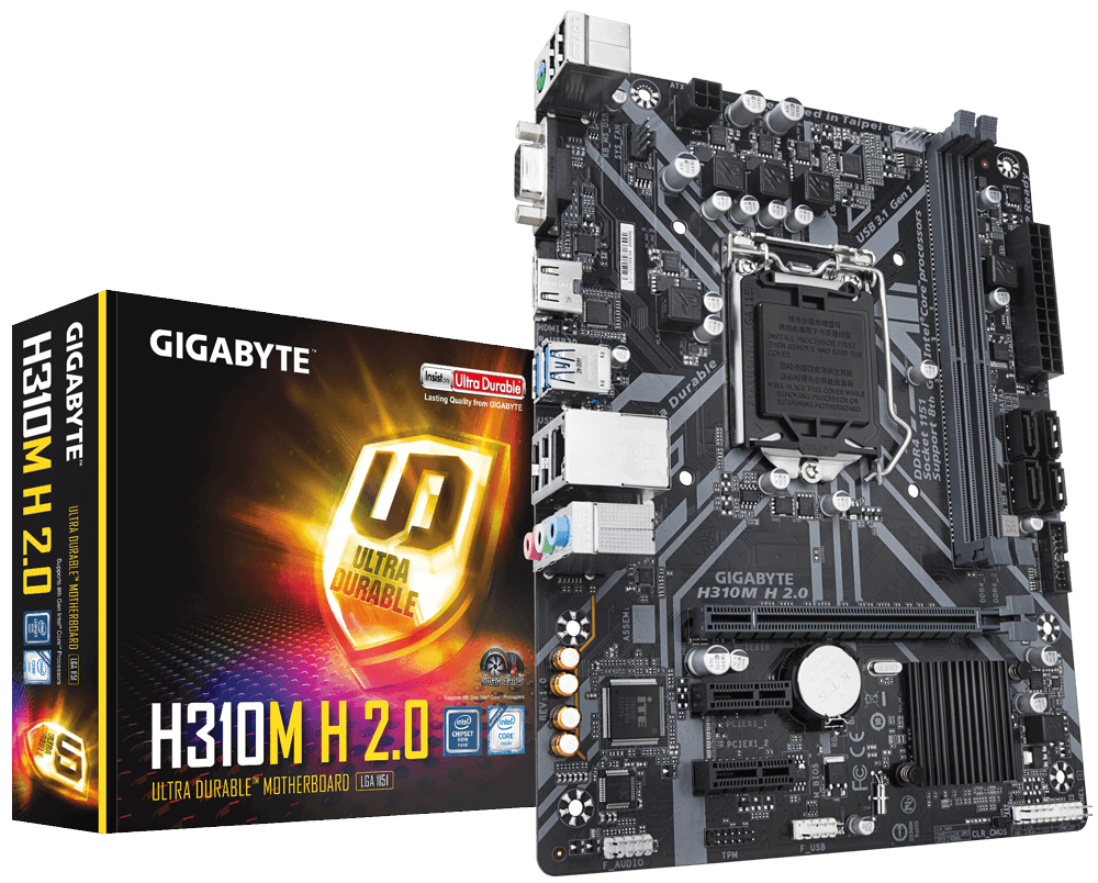 Материнская плата GIGABYTE H310M H 2.0