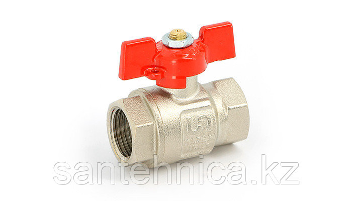Кран ВВ 3/4" полнопрох, бабочка ETALON
