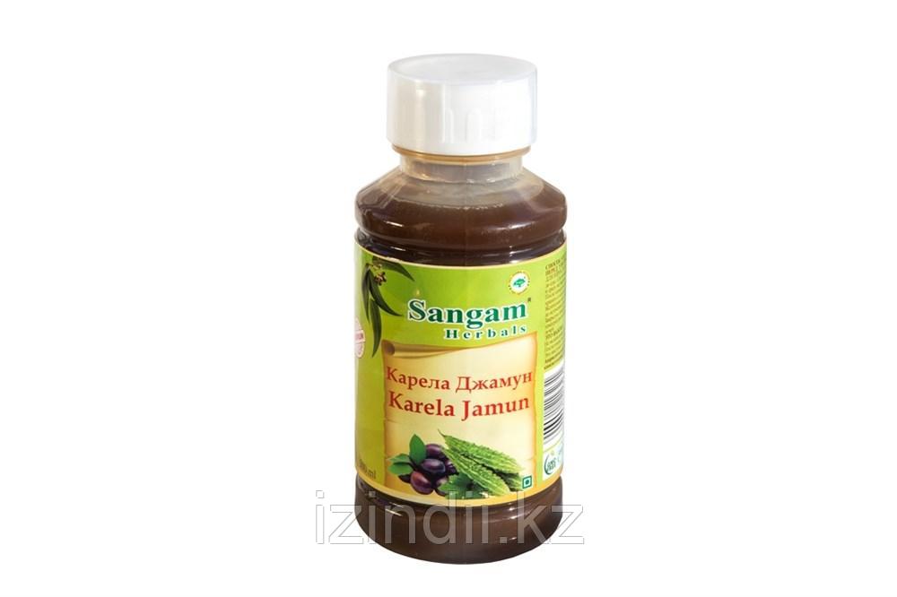 Натуральный сок Карела Джамун, 500 мл, Sangam Herbals,