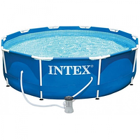 Каркасный бассейн Intex New, 366x 76 см с Картриджным фильтром