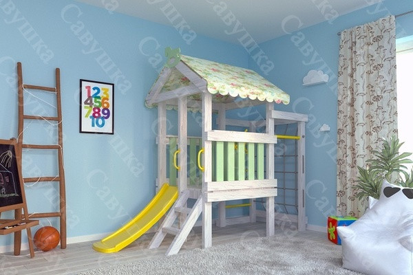Игровой комплекс-кровать Савушка Baby-13