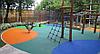 Бесшовное резиновое покрытие Детской площадки, толщина 12мм, фото 3