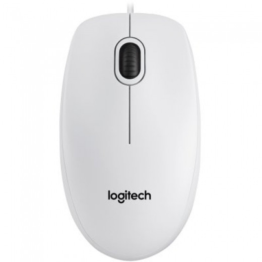 Мышка оптическая Logitech B100 (White) - фото 1 - id-p75282826