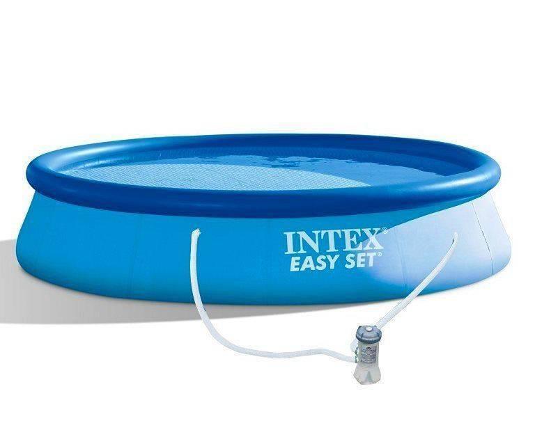 Надувной бассейн Intex Easy Set Pool. 366 х 91 см. с фильтром