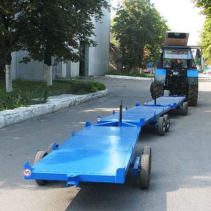 Садовая тележка ТТК-3 для транспортировки контейнеров