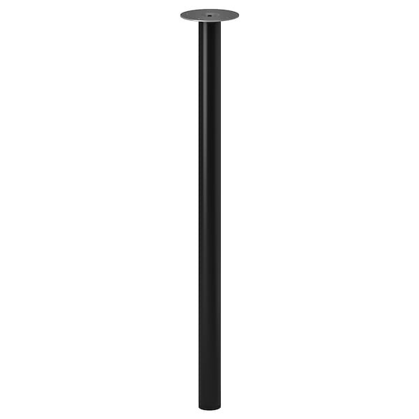 Ножка АДИЛЬС черный ИКЕА, IKEA - фото 1 - id-p75614269