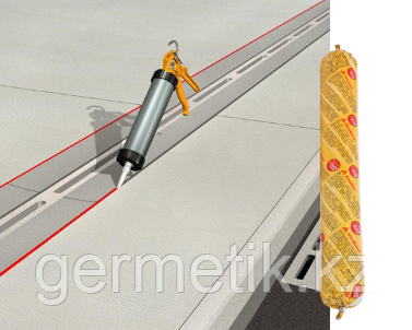 Sikaflex Floor, герметик, серый 600 мл