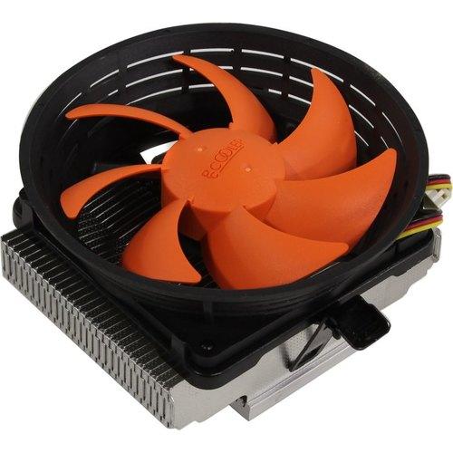 PCcooler Q100 V2, 4-пин, 115X/775/AM4-FM2, 16-20дБ, 1200-2200 об/мин, Al, 66W