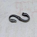 Застёжка для плетеного шнура, 27х14х3мм, фото 2