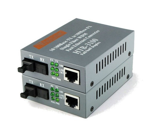 Медиаконвертер Netlink HTB-3100B - 100мбс 1550/1310нм, фото 2