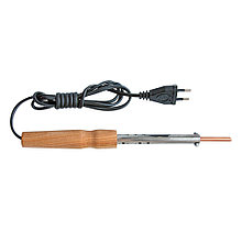 Электропаяльник со съёмным паяльным стержнем ЭПСН 65/220В (с винтом, деревянная ручка)