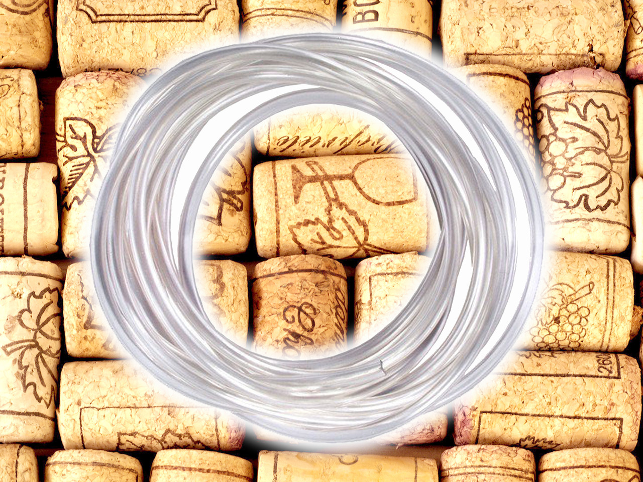 Шланг ПВХ, 10*12белый, фото 1