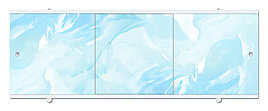 Экран для ванны Премиум А 1480х560х34 мм голубой