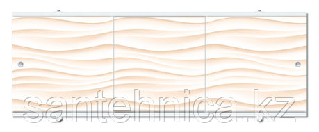 Экран для ванны Премиум А 1480х560х34 мм песочный, фото 2