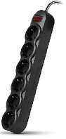 Сетевой фильтр SVEN SF-06L (3м, 6 розеток, Black), фото 1