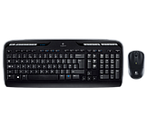 Клавиатура+мышь Logitech Wireless Combo MK330 (Беспроводная, Black)