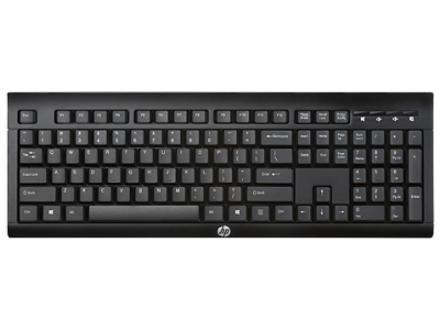 Клавиатура HP Europe K2500 Беспроводной (Черный)