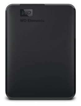 Внешний HDD Western Digital 4Tb Elements Portable 2.5" USB3.0 WDBW8U0040BBK-EEUE (Черный)