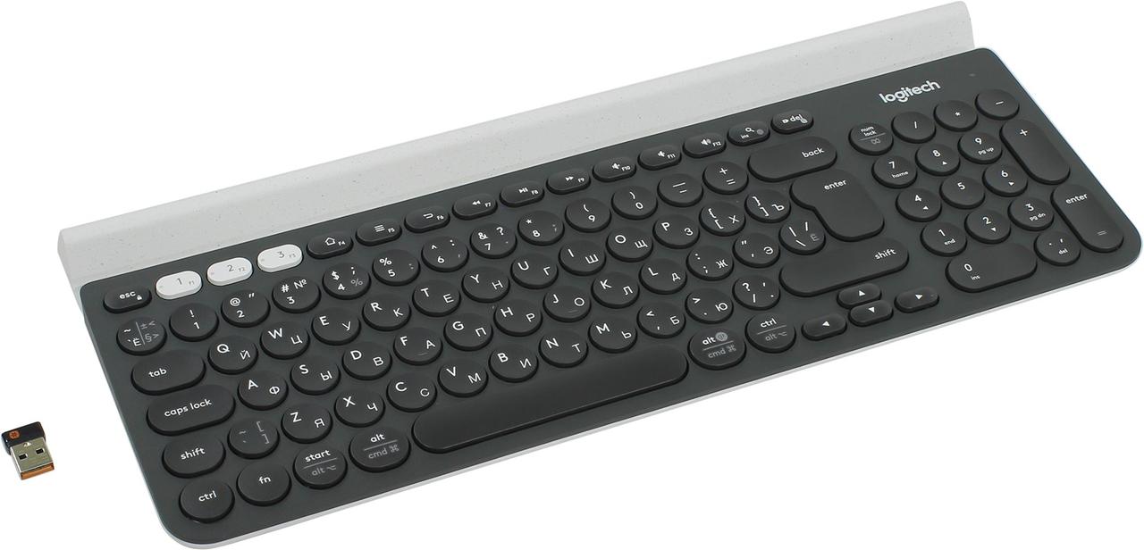 Клавиатура беспроводная Logitech K780 (Dark Grey)