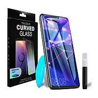 Защитное стекло PowerPlant для Samsung Galaxy S10 Plus (жидкий клей + УФ лампа)