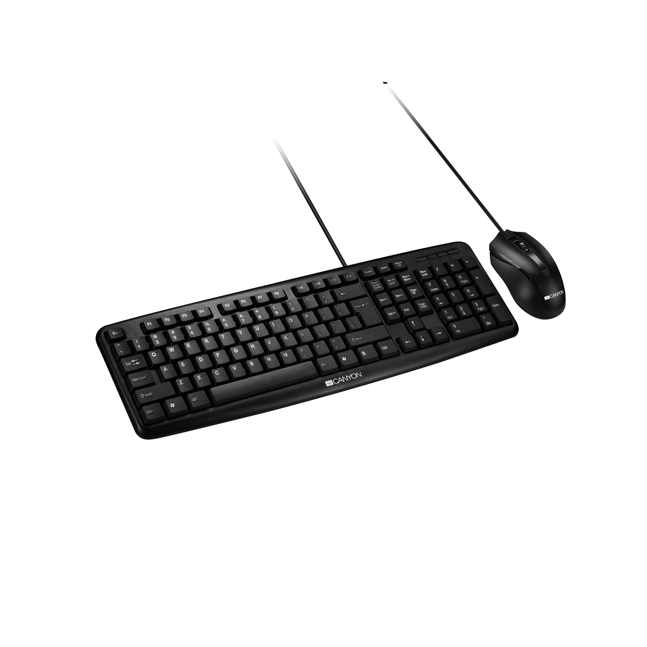 CANYON USB standard KB (Черный)