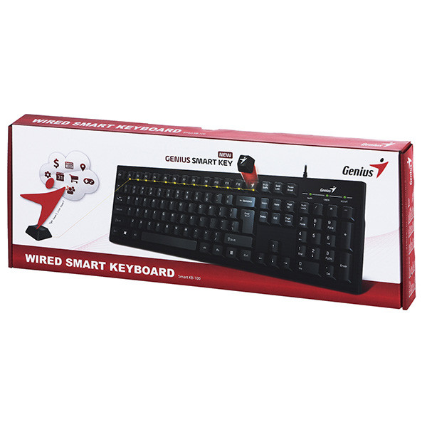 Смарт клавиатура Genius Smart KB-100 (Black) - фото 3 - id-p73817771