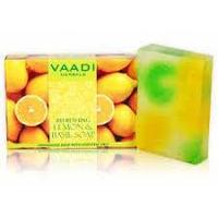 Освежающее мыло с лимоном и базиликом.VAADI herbals