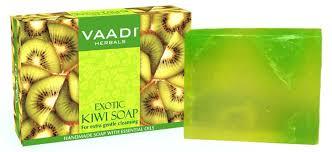 Экзотическое Мыло «Киви» с отшелушивающим эффектом Vaadi Herbals, Индия