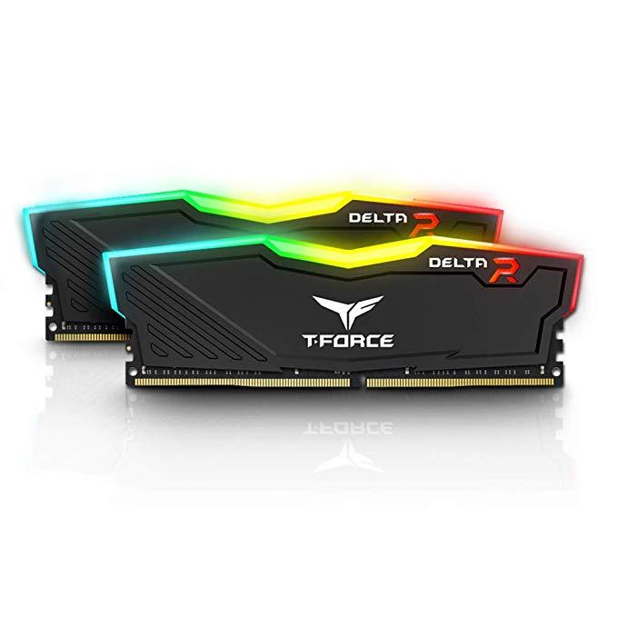 Оперативная память DDR4 PC-21300 (2666 MHz) 16Gb (8GB*2) TEAM DELTA RGB