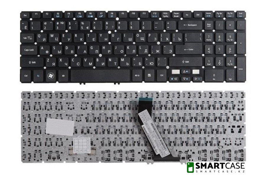 Клавиатура для ноутбука Acer Aspire M5-581G (черная, RU)