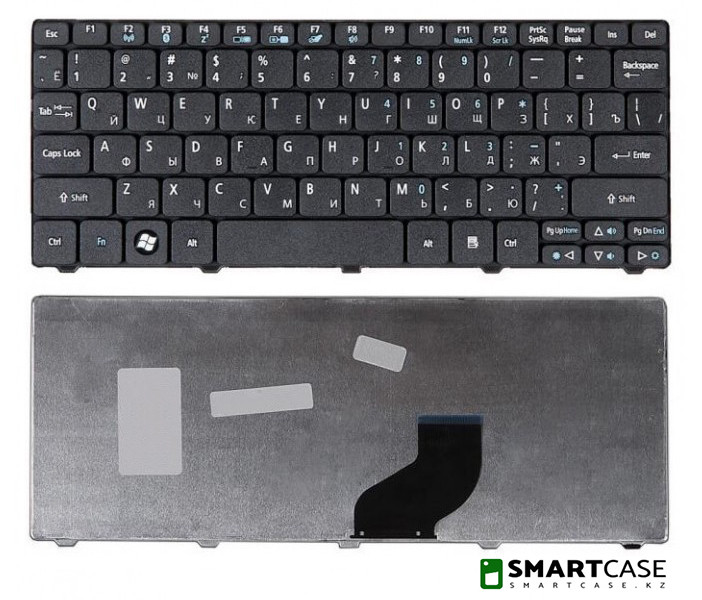 Клавиатура для ноутбука Acer Aspire One 532H (черная, RU)
