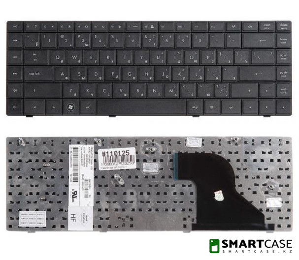 Клавиатура для ноутбука HP Compaq 620 (черная, RU)