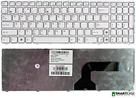 Клавиатура для ноутбука Asus G60 (белая, ENG)