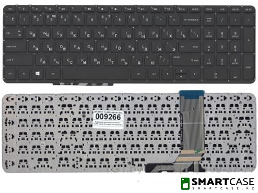 Клавиатура для ноутбука HP Envy 15J series (черная, RU)