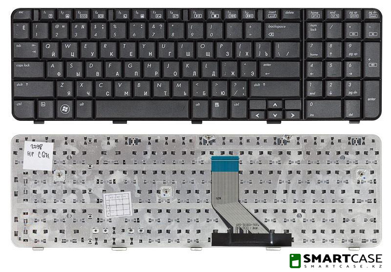 Клавиатура для ноутбука HP Compaq CQ71 (черная, ENG)