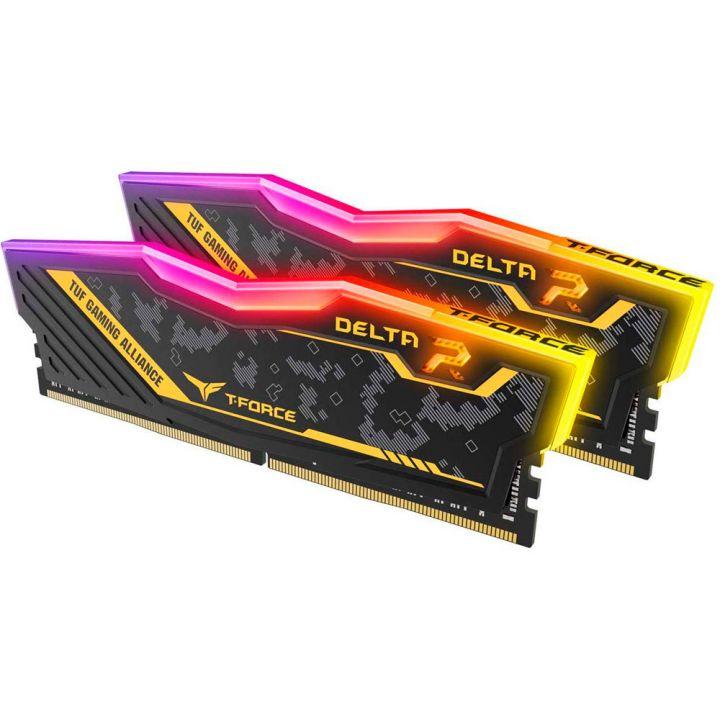 Оперативная память DDR4 PC-25600 (3200 MHz) 32Gb (16GB*2) TEAM DELTA RGB
