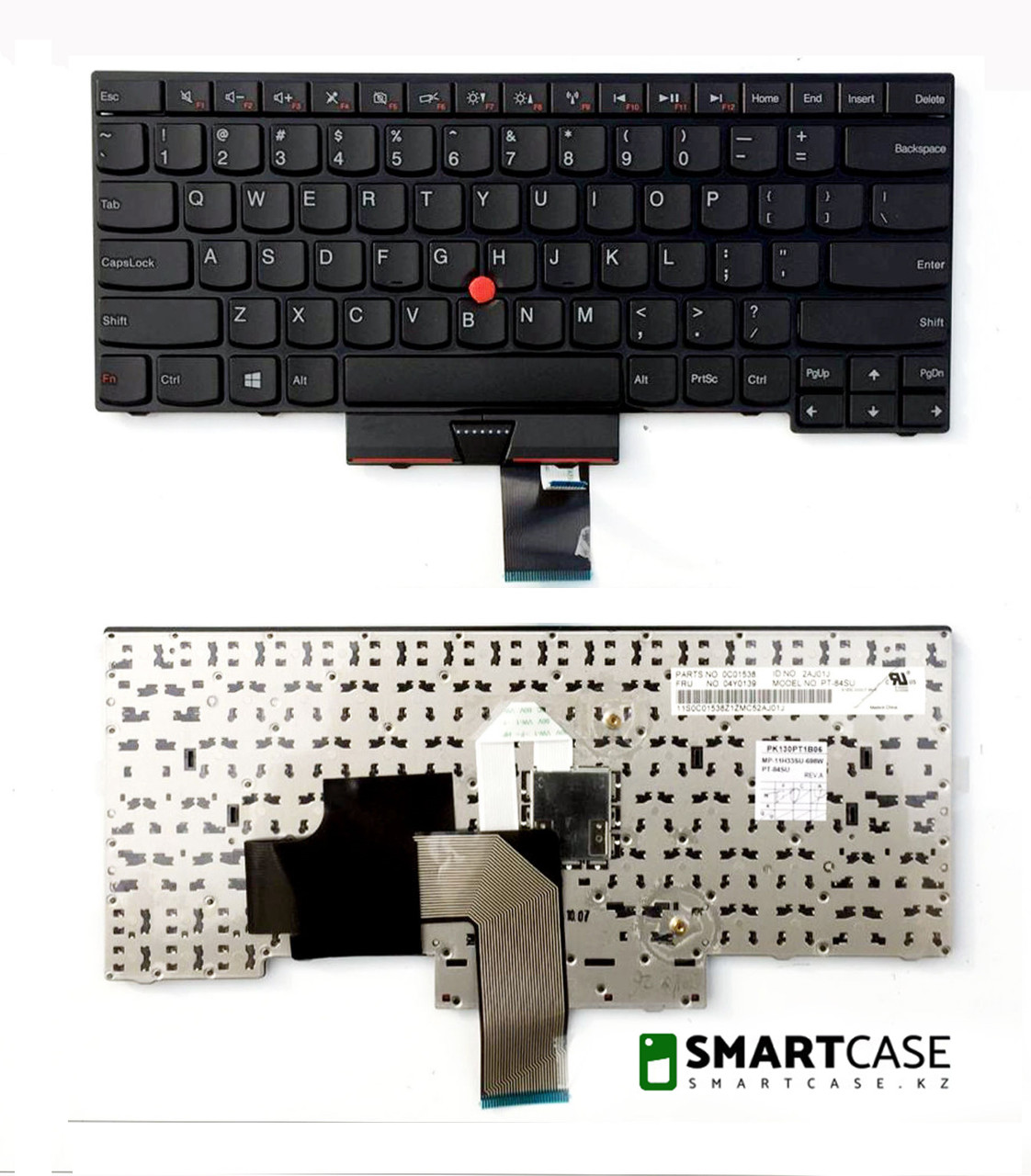 Клавиатура для ноутбука Lenovo Thinkpad E430 (черная, ENG)
