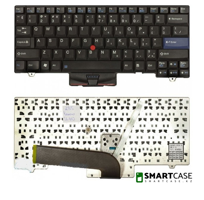 Клавиатура для ноутбука Lenovo Thinkpad SL410 (черная, ENG)