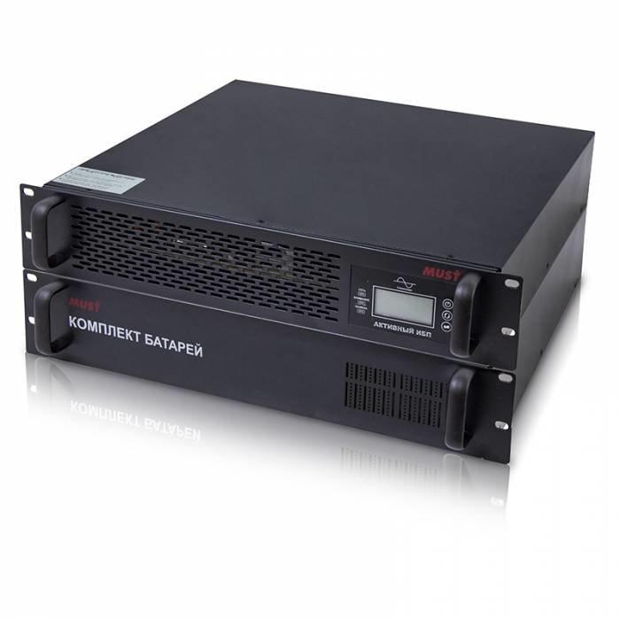 ИБП (UPS) EH 5112 MUST 19" rack on-line UPS 2000VA LCD