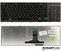Клавиатура для ноутбука Toshiba Satellite A660, A665 (черная, RU)