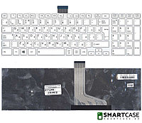 Клавиатура для ноутбука Toshiba Satellite C55-A (белая, RU)