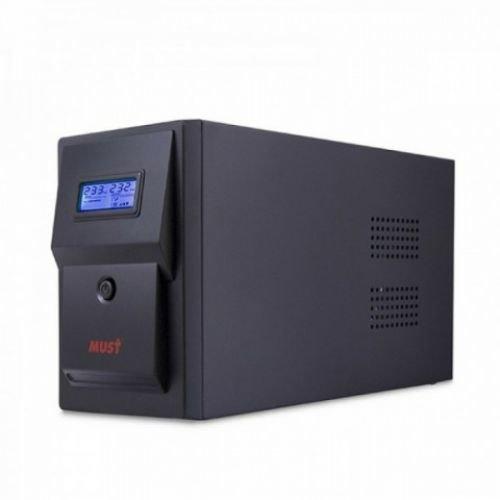 CW 2110 MUST line-interactive UPS 1500VA LCD USB RJ45 battery: 12V9AH*2 SCHUKO output