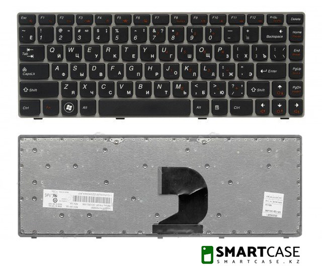 Клавиатура для ноутбука Lenovo IdeaPad G360 (черная, ENG)