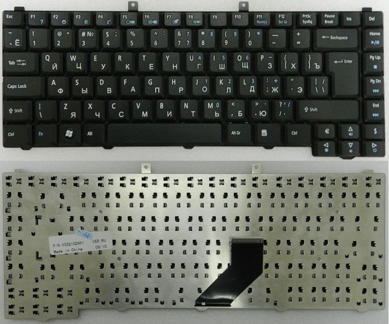 Клавиатура для ноутбука Acer Aspire 5160