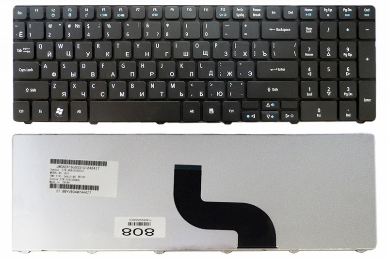 Клавиатура для ноутбука Acer Aspire 5340 5342 5349 5350 5355 5360
