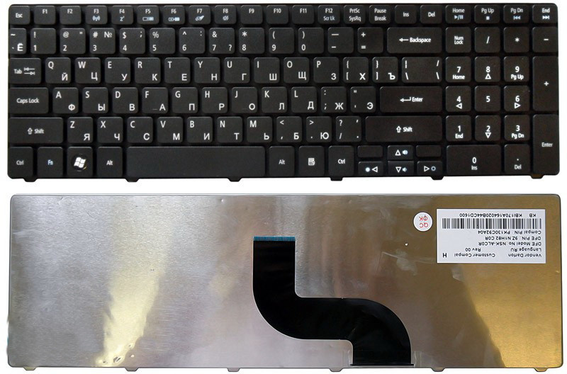 Клавиатура для ноутбука Acer Aspire 7751 7751G