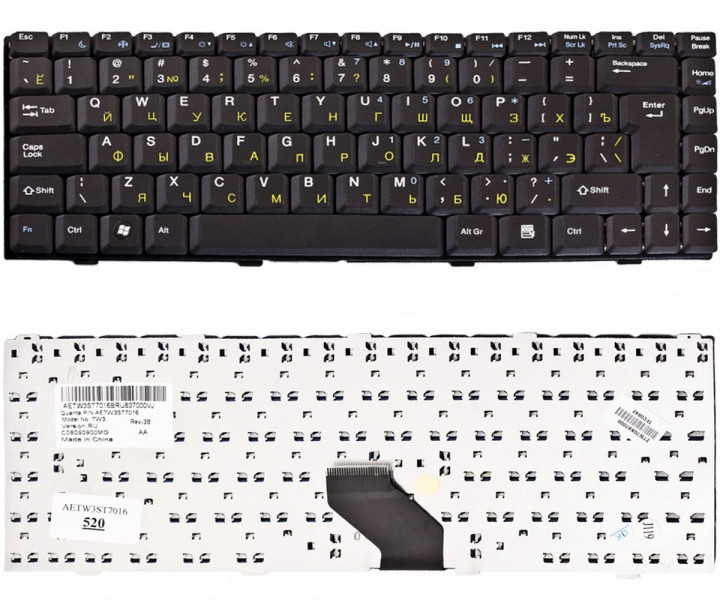 Клавиатура для ноутбука Asus Z96H Z96HM Z96J Z96JM Z96JP Z96JS Z96S Z96SP