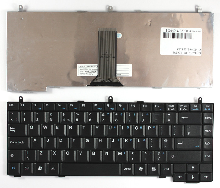 Клавиатура для ноутбука MSI M635
