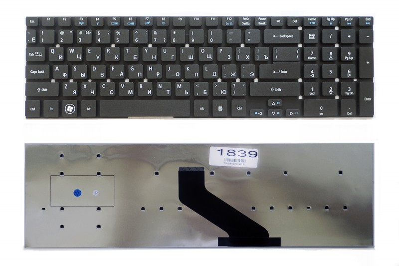Клавиатура для ноутбука Acer Aspire V3-531 V3-531G
