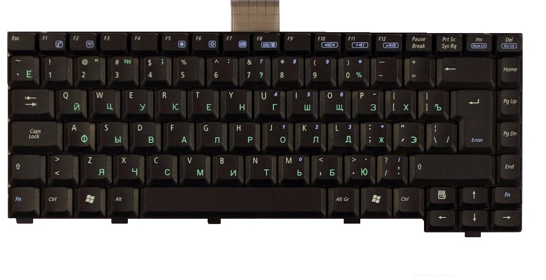Клавиатура для ноутбука Asus M6N